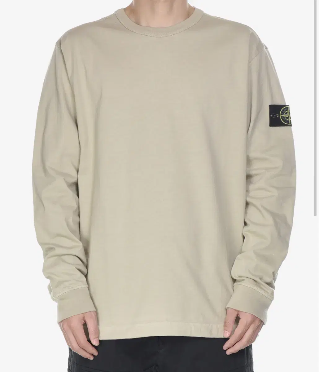 Stone Island Long Sleeve Ecru 3XL