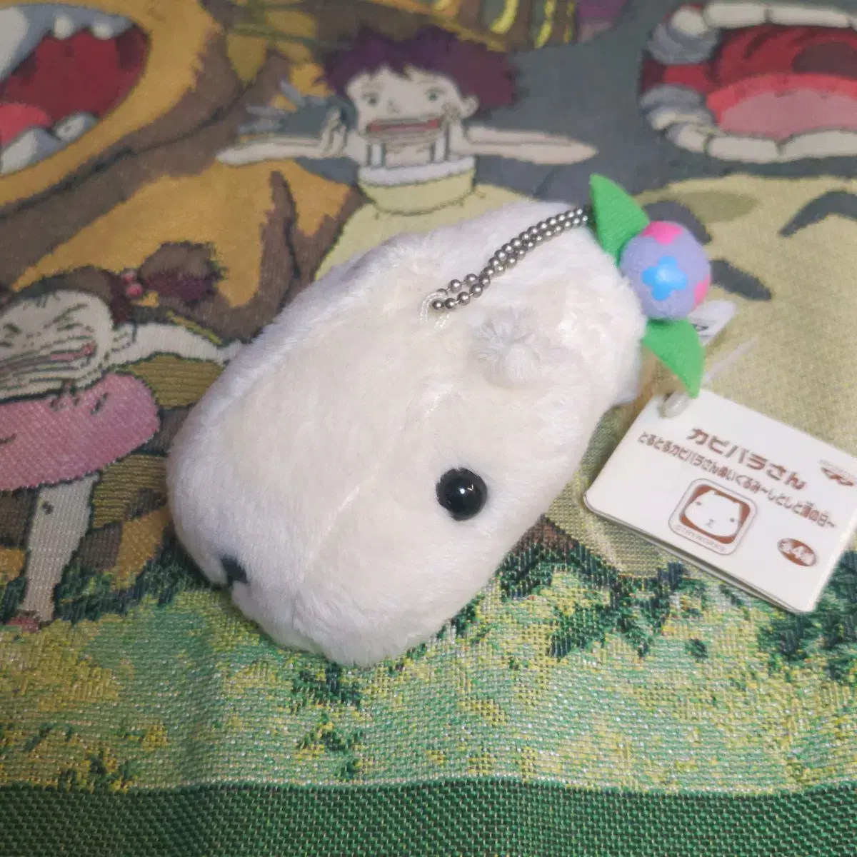 Capybarasang doll keyring