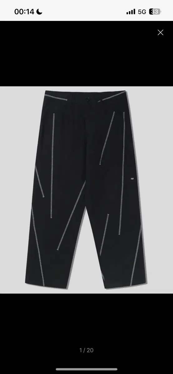 No Manual NOMANUAL S.L PANTS - BLACK M