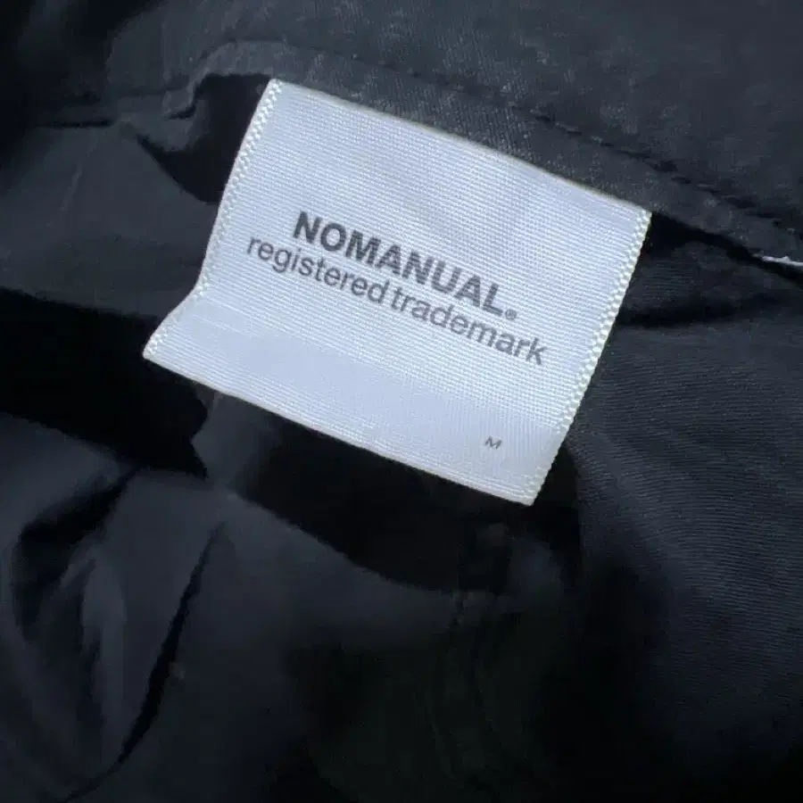 노매뉴얼 NOMANUAL S.L PANTS - BLACK  M