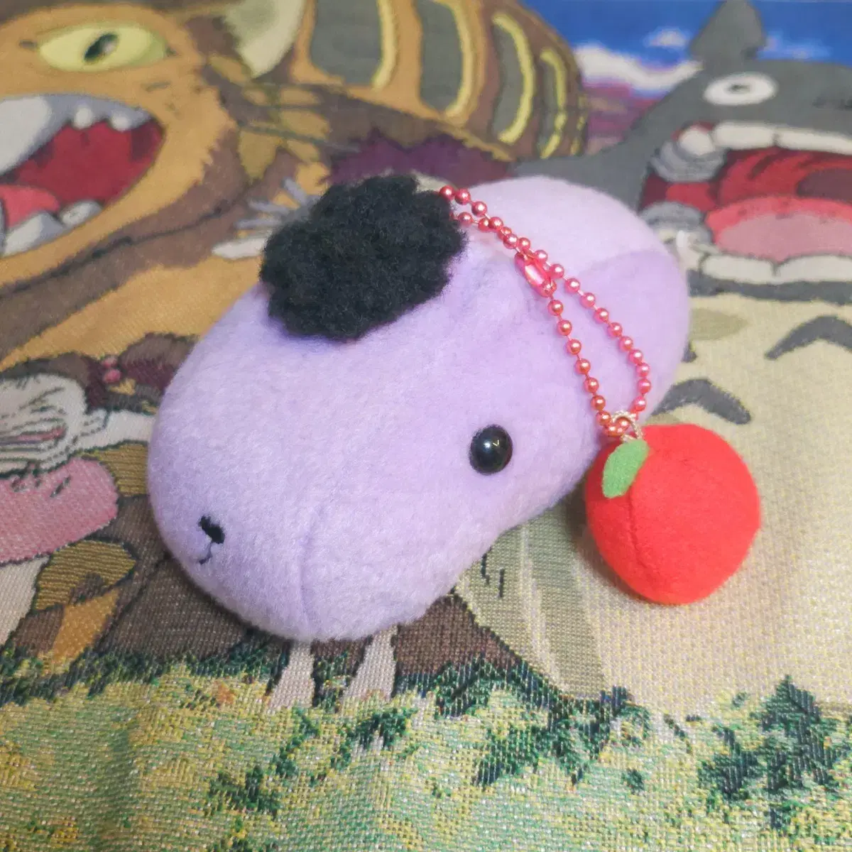 Capybarasang doll keyring