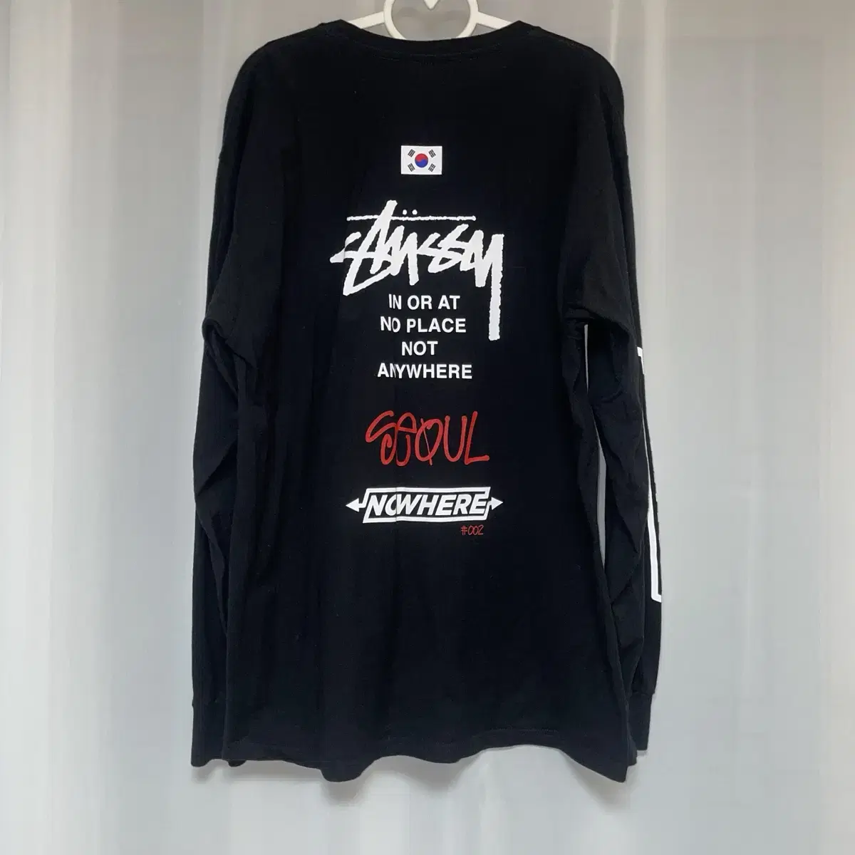 [Stussy]스투시 릴실바 노웨어 롱슬리브 L