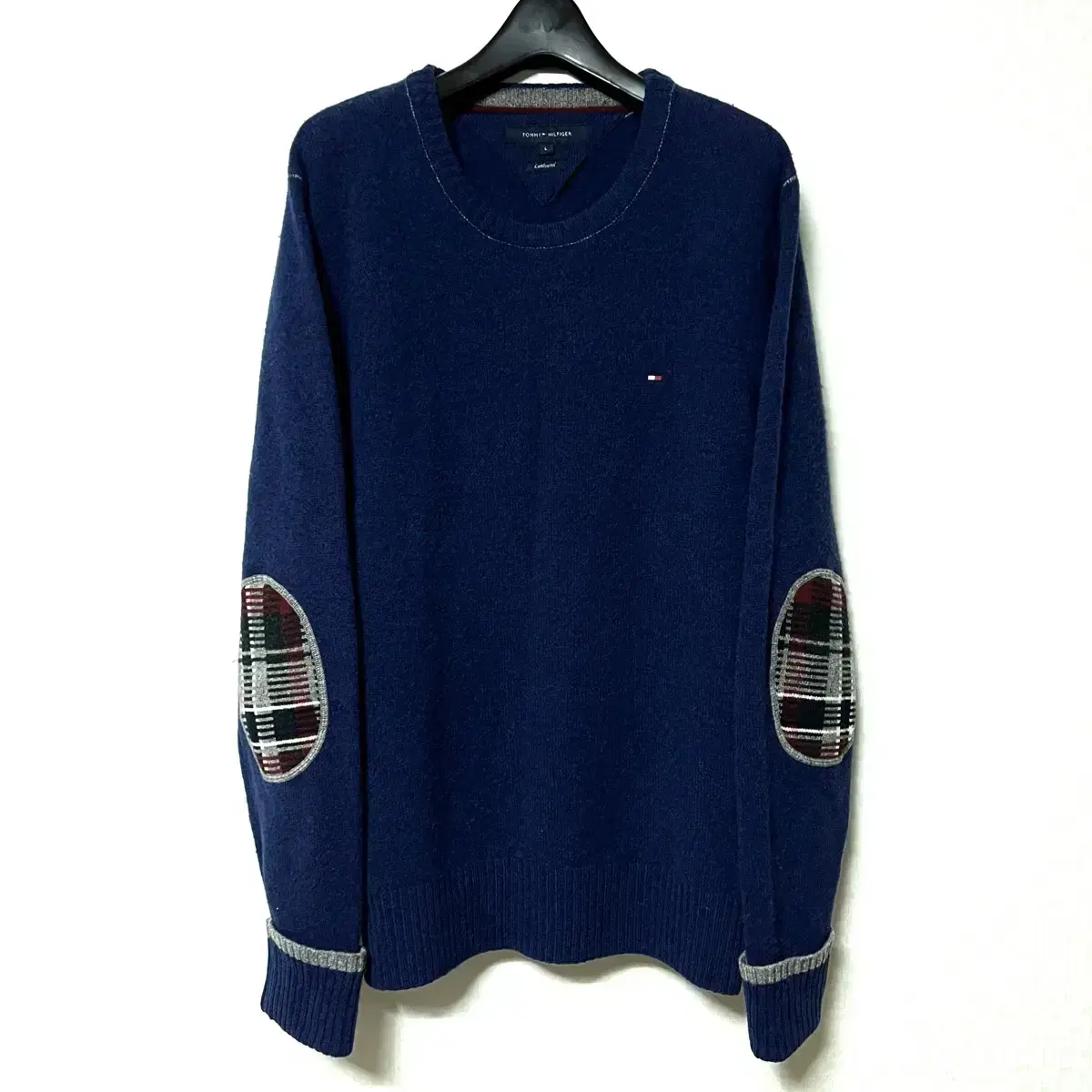 [L,100]Tommy Hilfiger Lambswool Knit Tommy