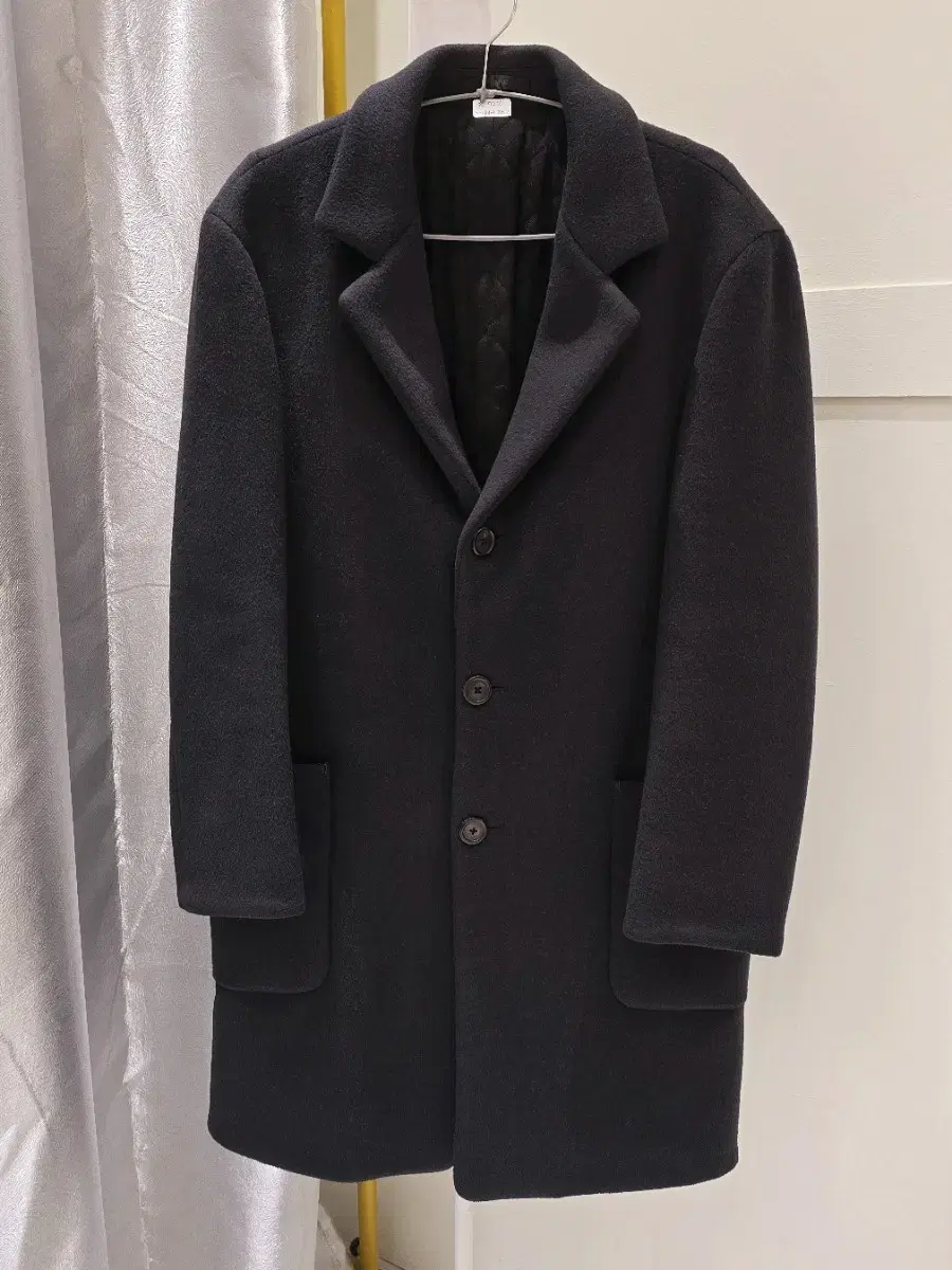 TIME Time Homme Wool Cashmere Single Coat Size 100