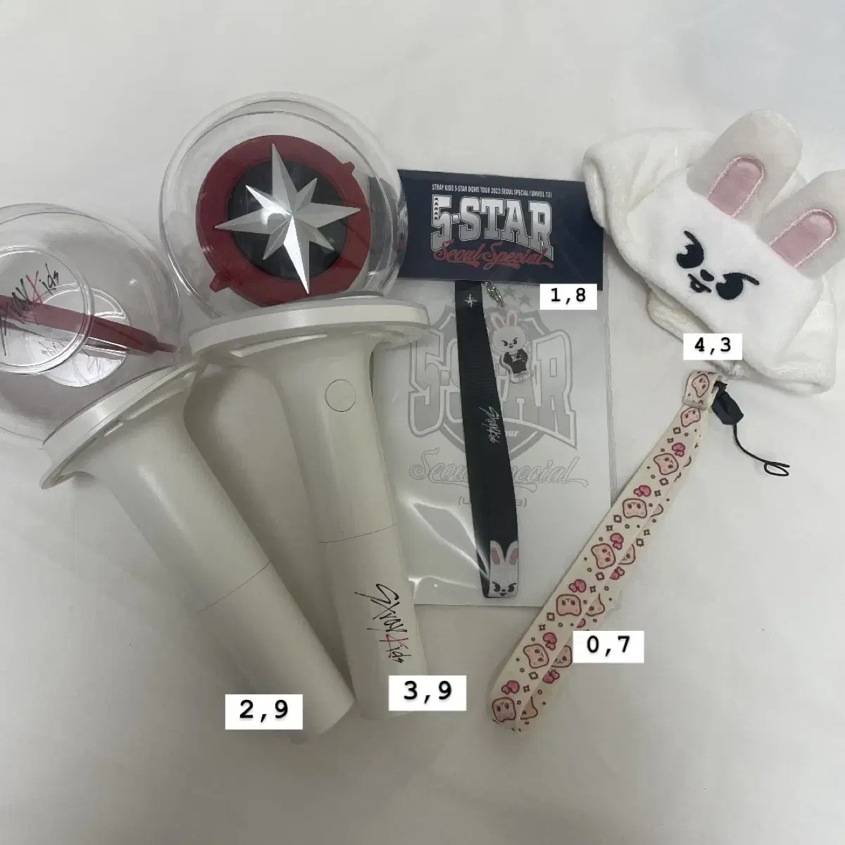 Straykids skz lightstick Compass Rod 1 2 Cloak Strap sticker skzoo Ribbits