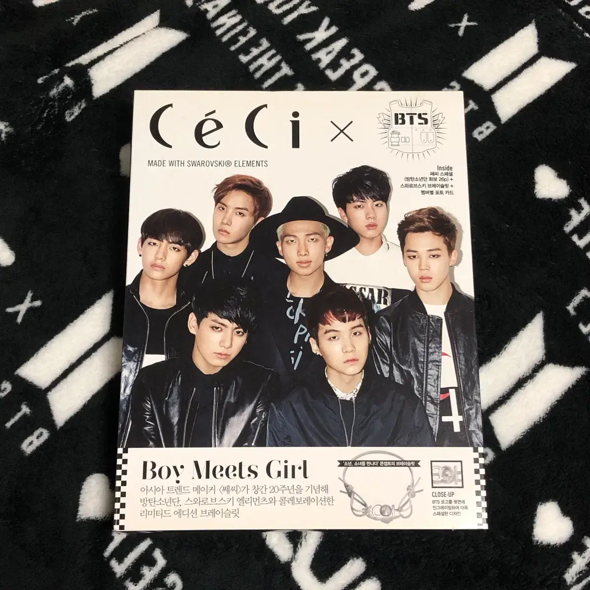 bangtan magazine ceci photocard photobook BTS CECI MAGAZINE POCA