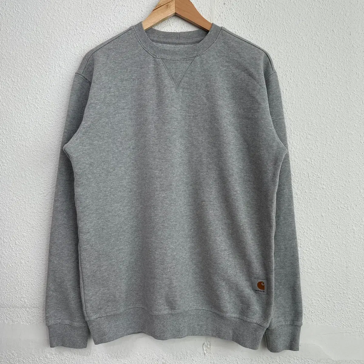 [S] Calhart Original Fit Midweight Crew Neck Heather Gray Man-to-Man 8745