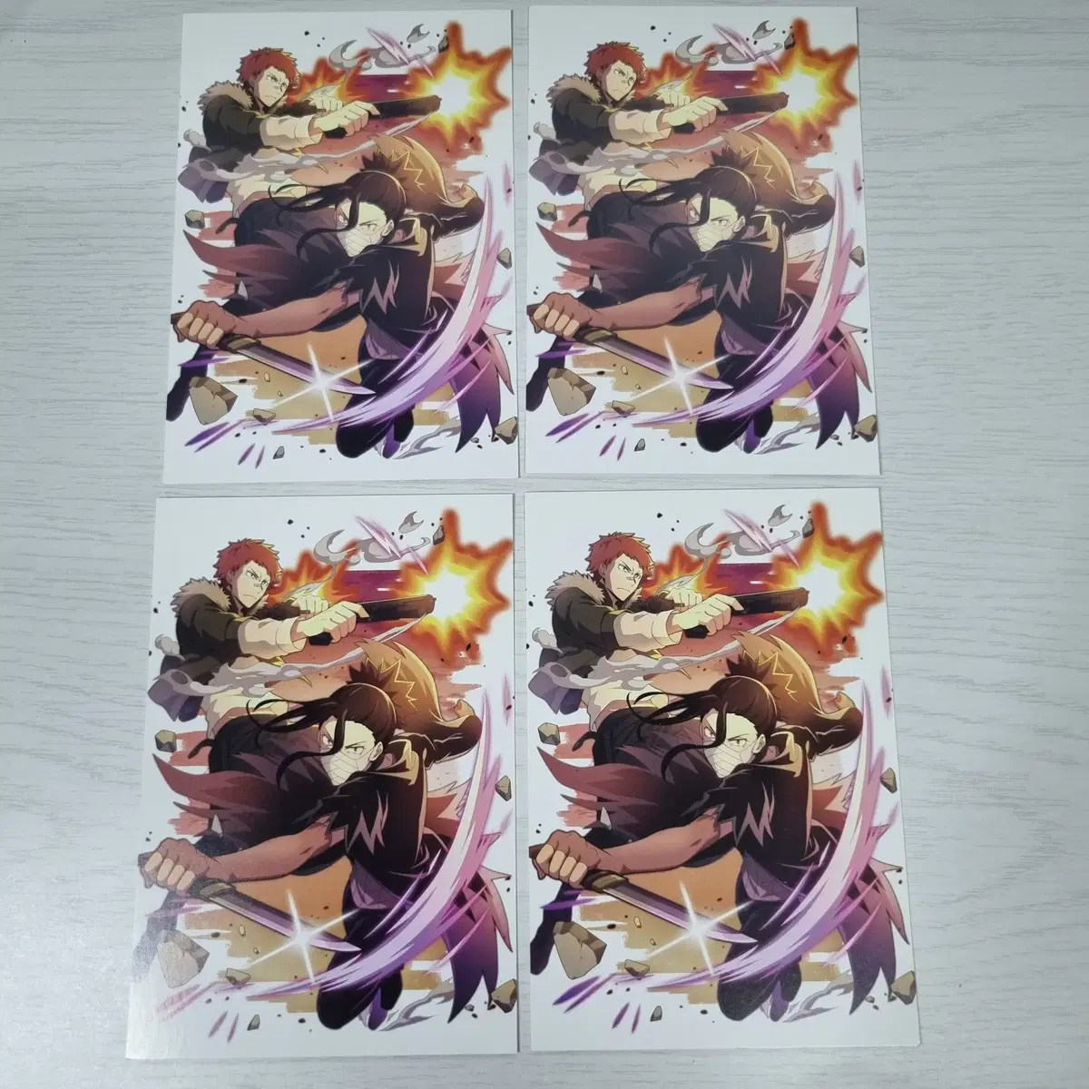 Moonshark Gin Tachihara Portmafia Black Lizard postcard Bulk