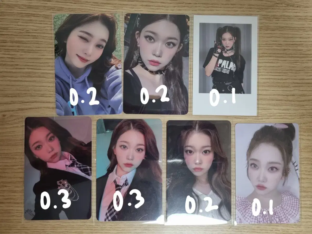 Billlie tsuki photocard sells