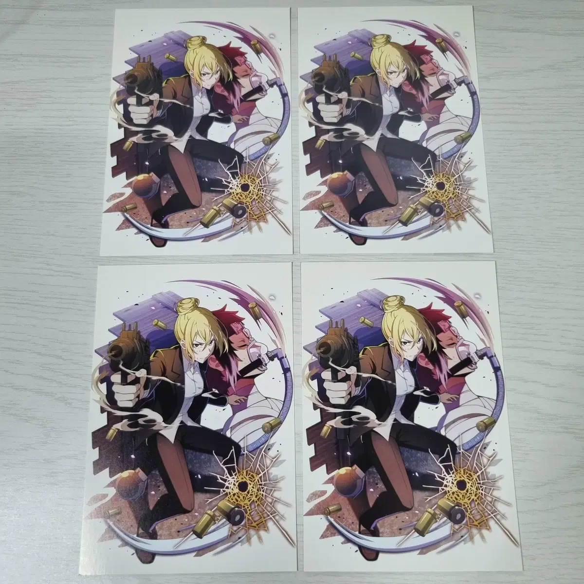 Moonshine Dog Higuchi Portmafia postcard in bulk