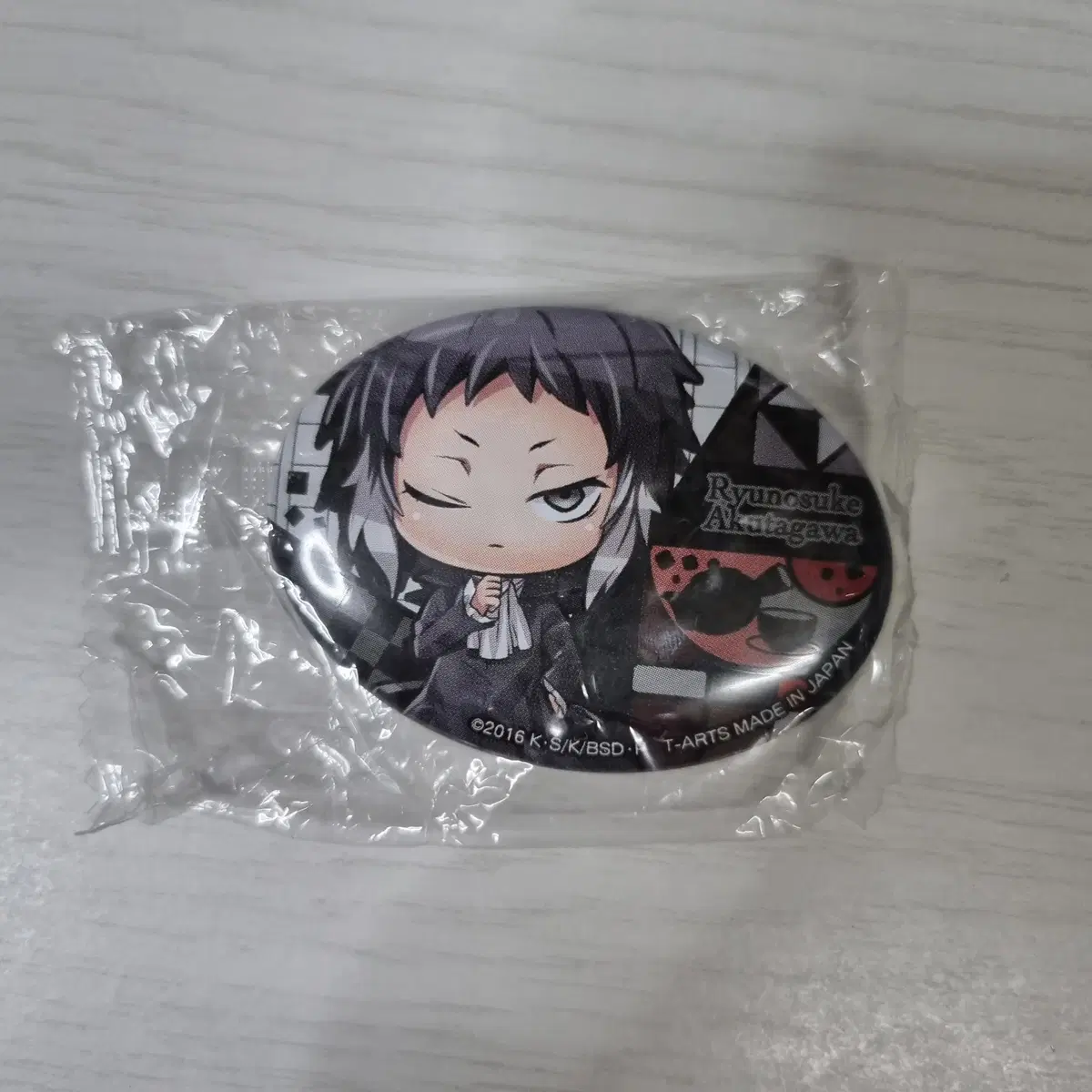 Moonshine Dog Akutagawa Mini Can Badge