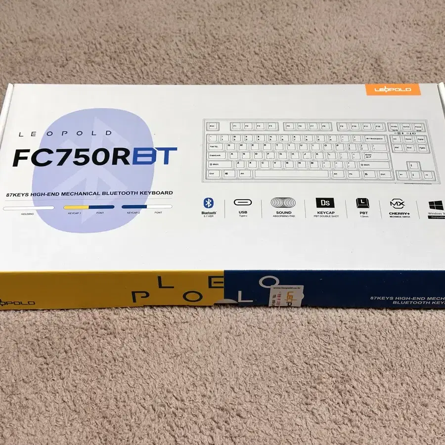 레오폴드 FC750RBT PD (스웨디시화이트/영문)