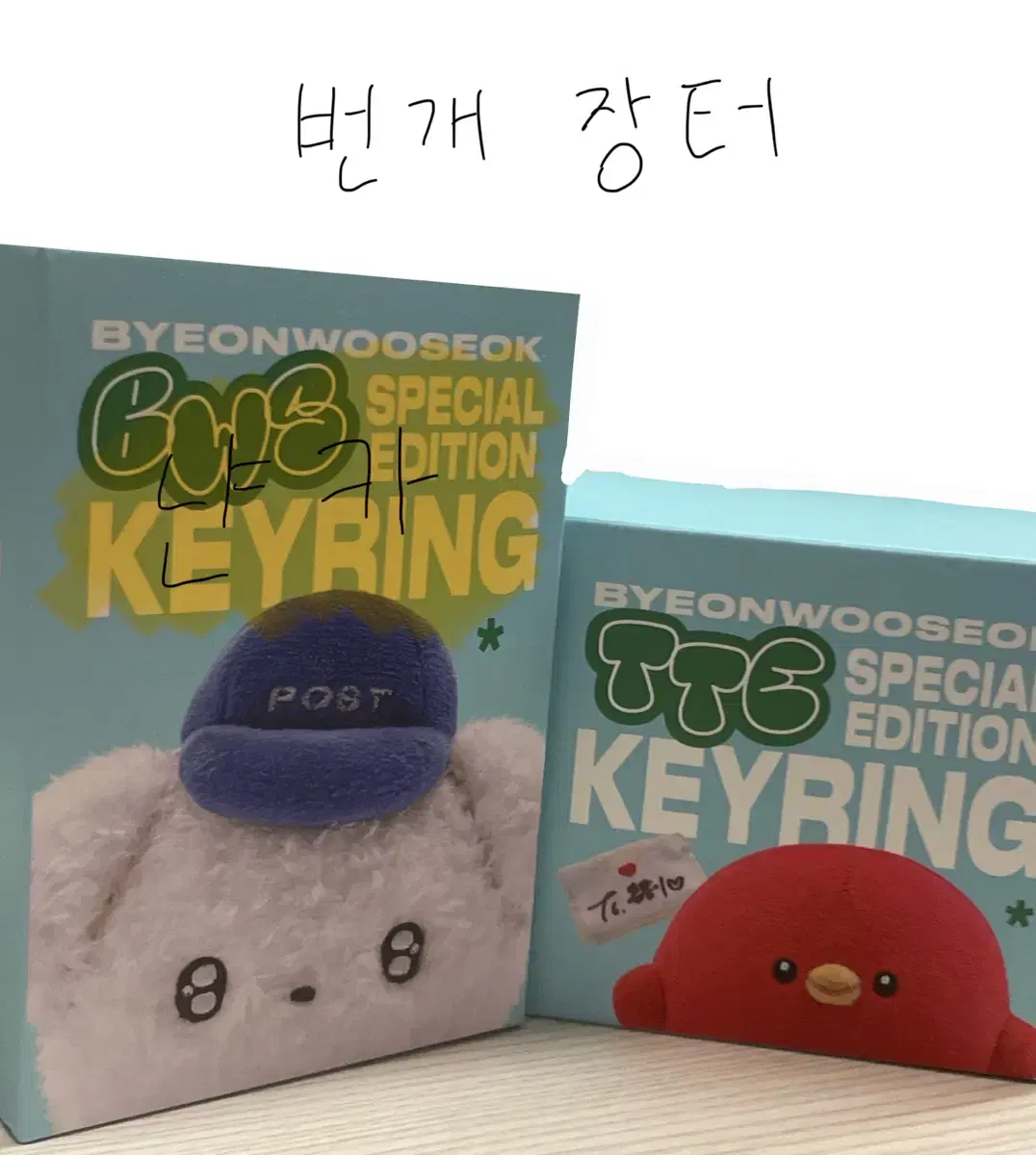 Byun Wooseok TTE doll keyring sealed New