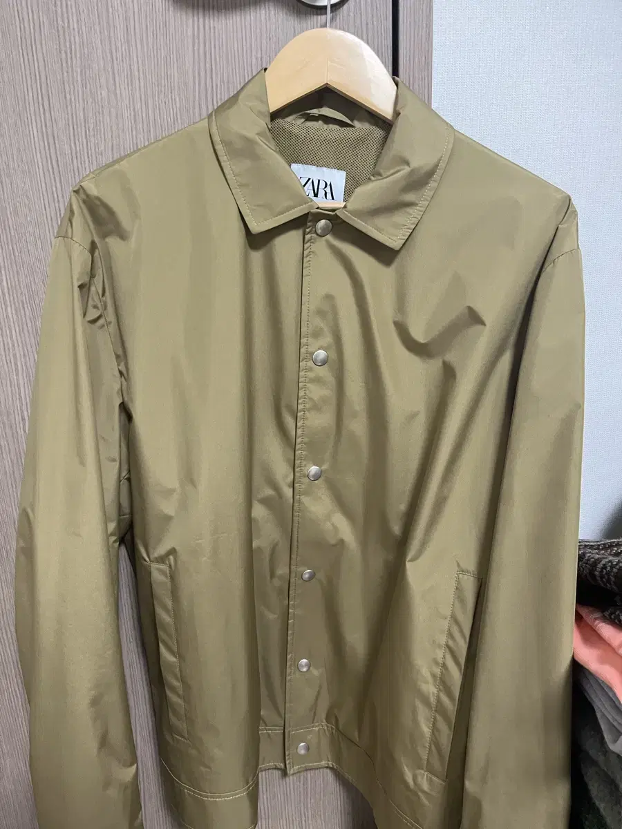 Zara Nylon Jacket Windbreaker