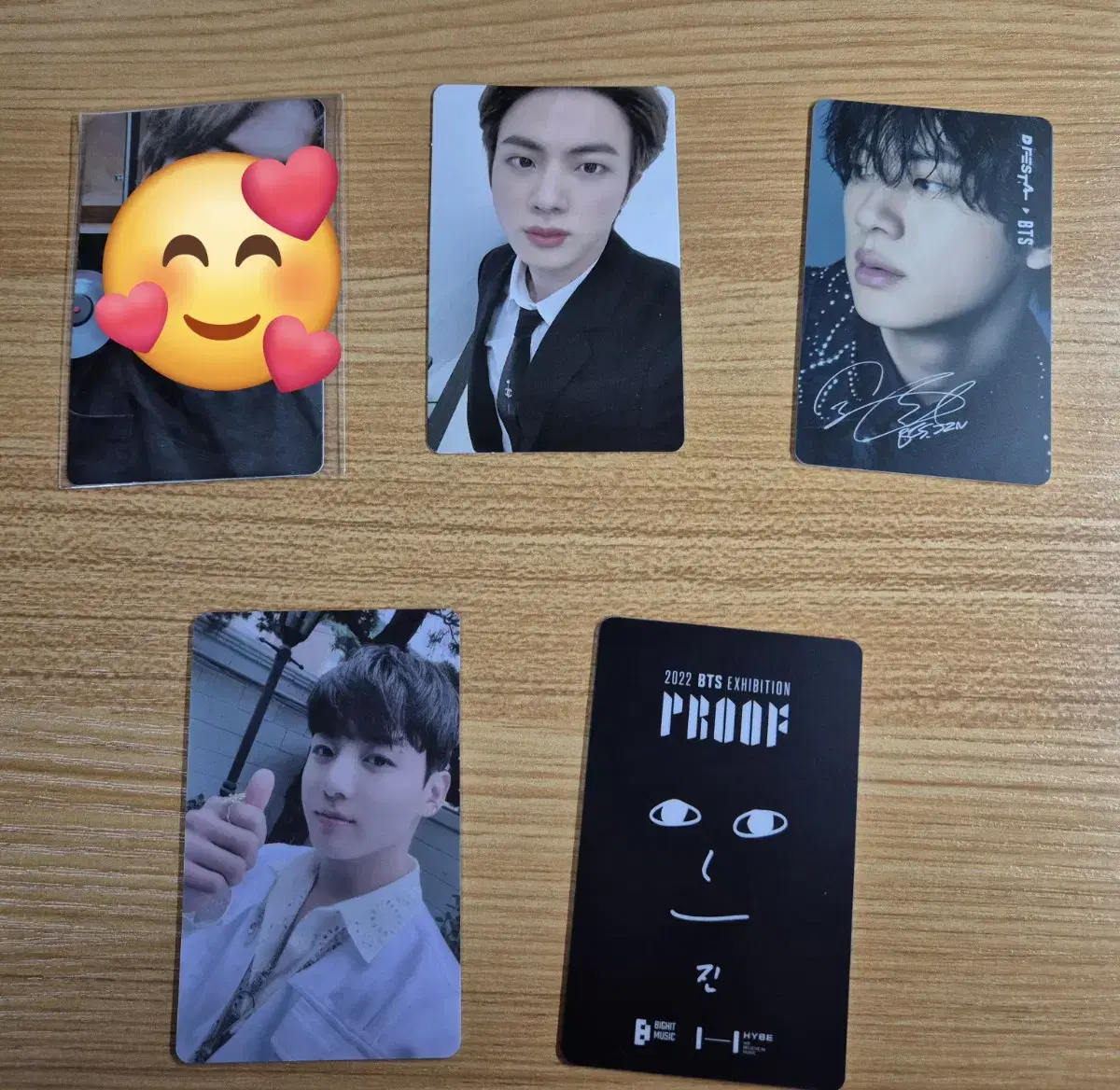 BTS Official Photocard