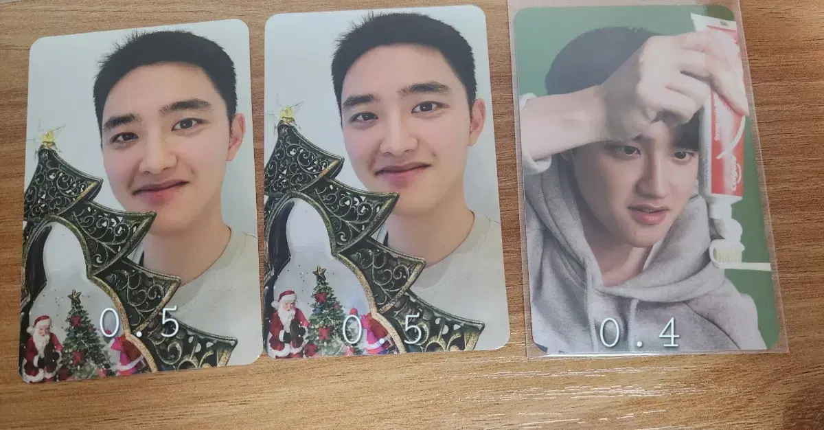 EXO EXO d.o. D.O. do kyungsoo seasons greetings Christmas Random Photocard