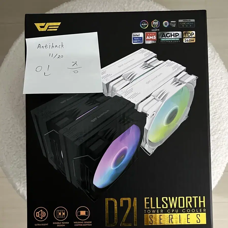 darkFlash Ellsworth D21 ARGB (블랙)