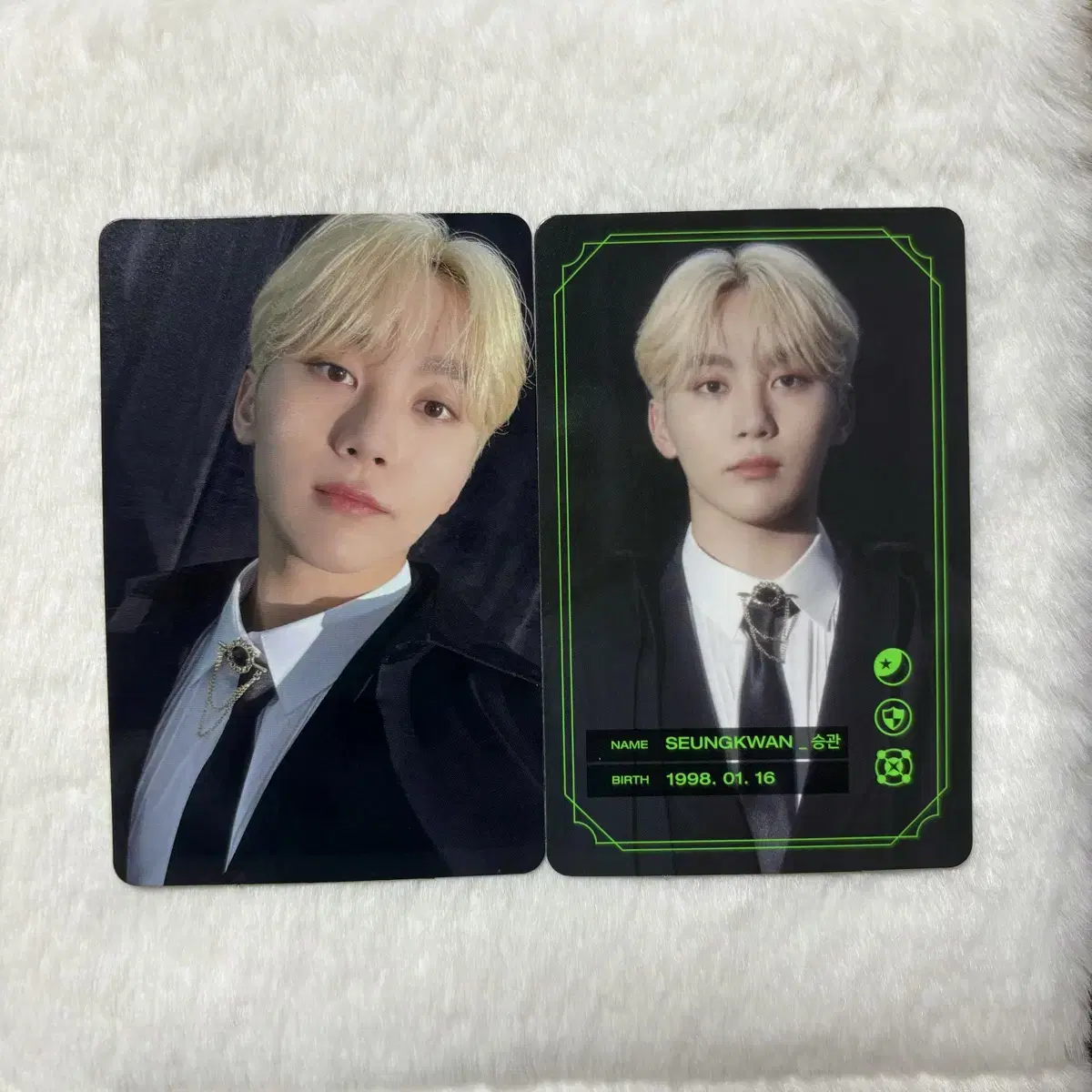 Seventeen seungkwan Membership kit photocard wts Gameboy