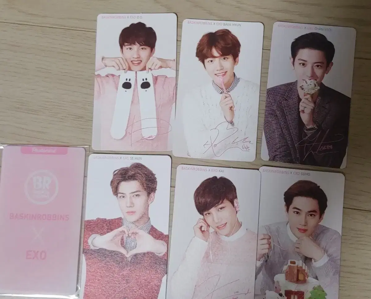 Exo Baskin Robbins Vera Photocard