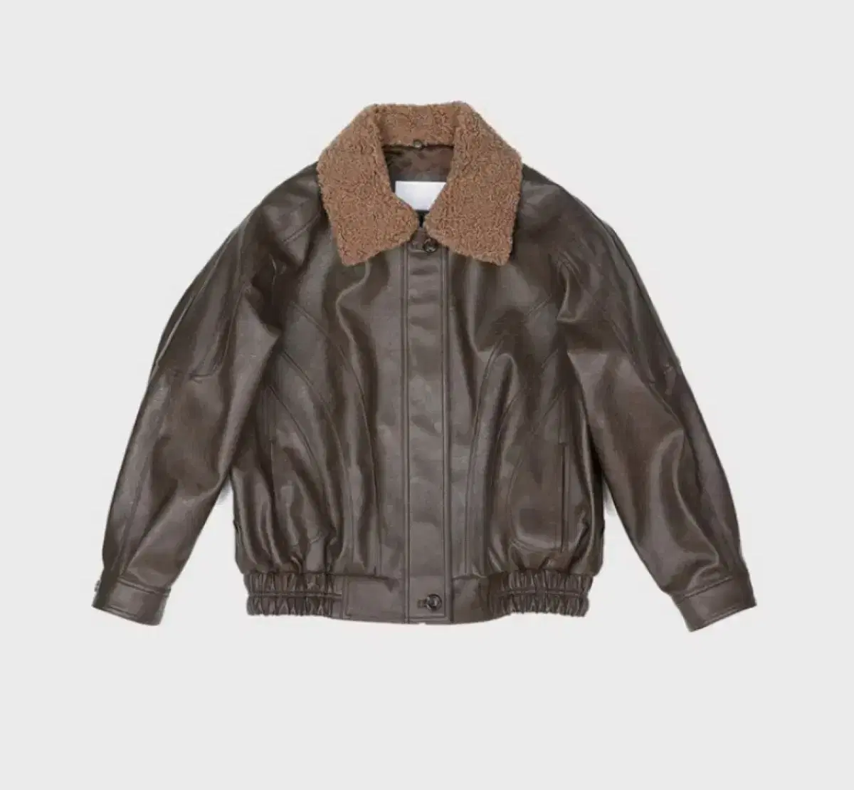 데어드 가죽자켓 / VEGAN LEATHER FLIGHT JACKET