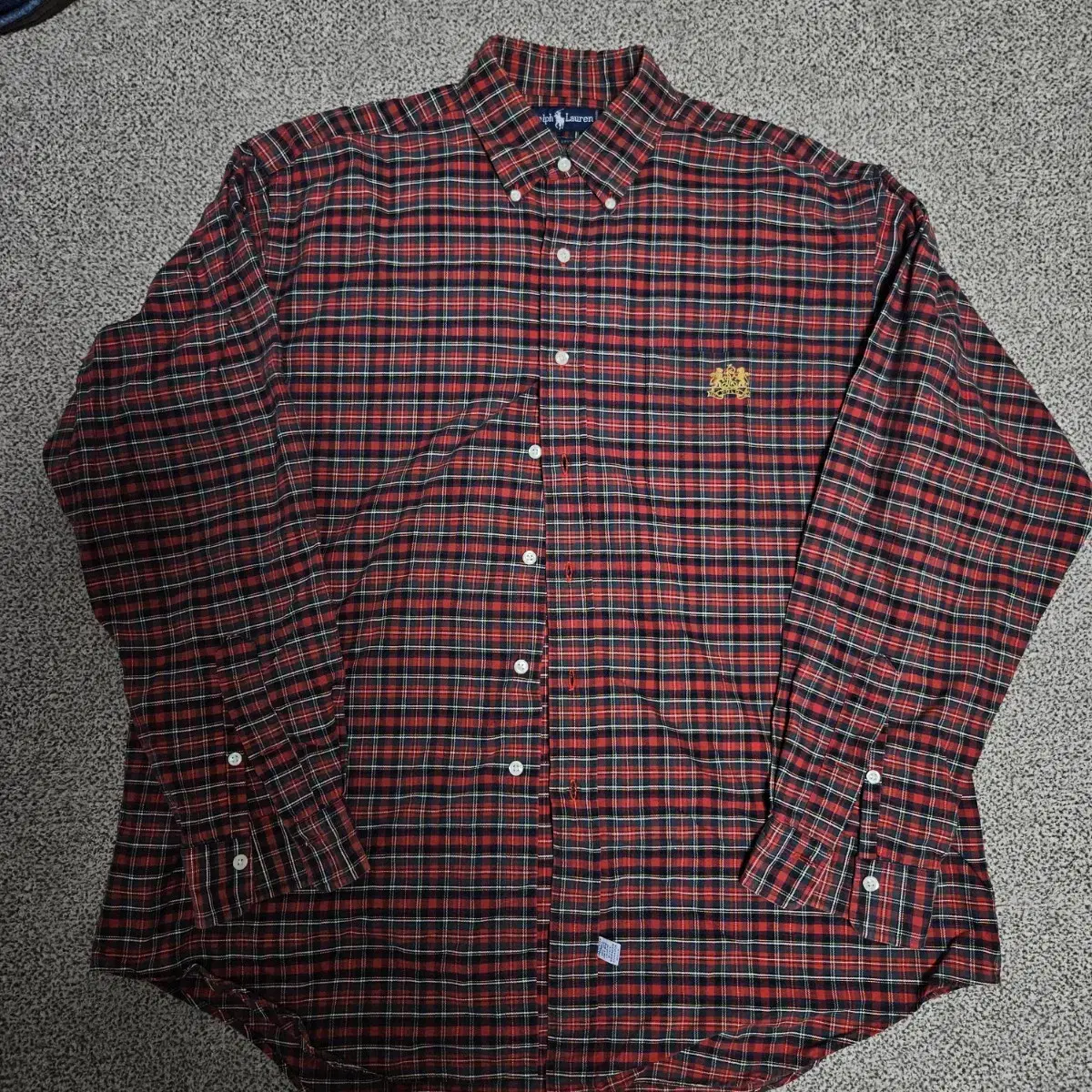 Vintage Polo Polo ralph lauren checked shirt size 105