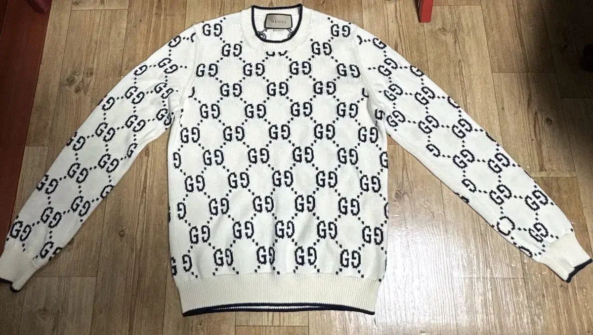 GucciGG Cotton knit sweatshirt