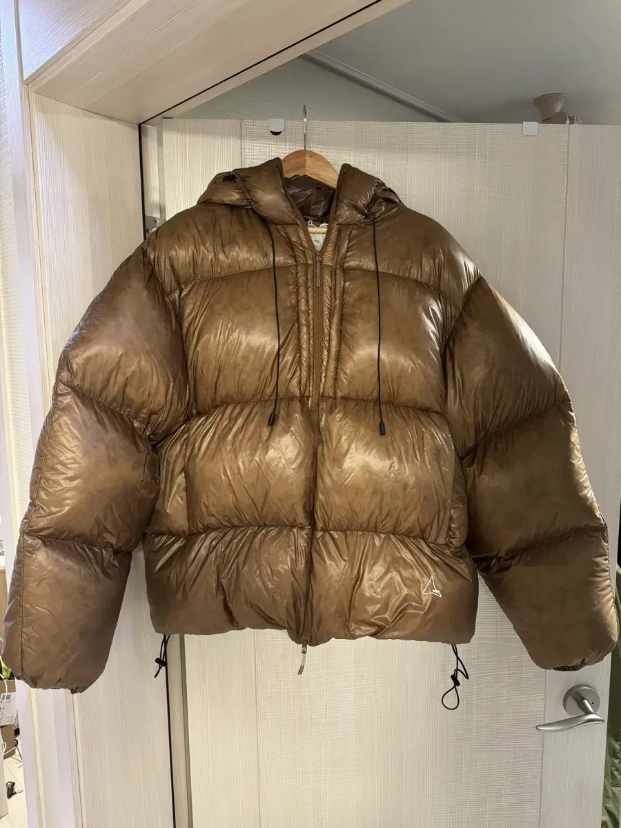 Hiking roa Heavy Down Puffer Jacket Shine Brown L