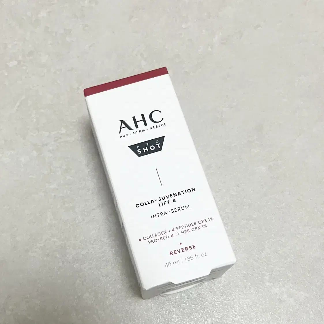 AHC 프로샷 콜라쥬비네이션 리프트4 인트라 세럼 40ml