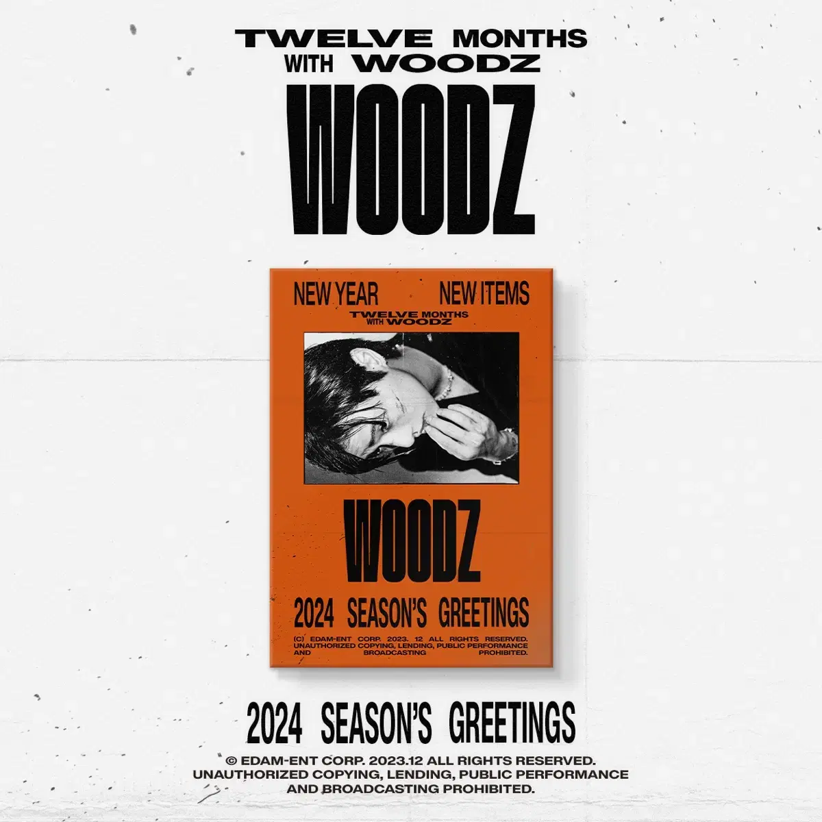 Woodz cho seungyoun 2024 seasons greetings season's greetings Spot