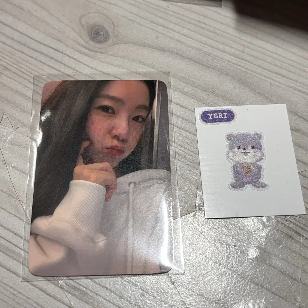 Red Velvet Noted pop up irene GripTalk Photocard