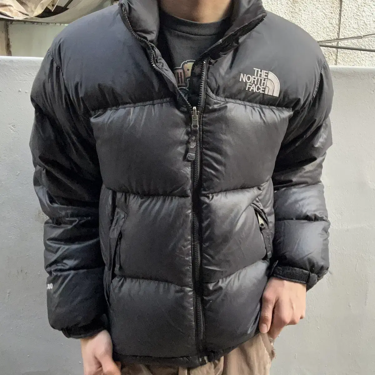 Vintage The North Face 700 Black Padded