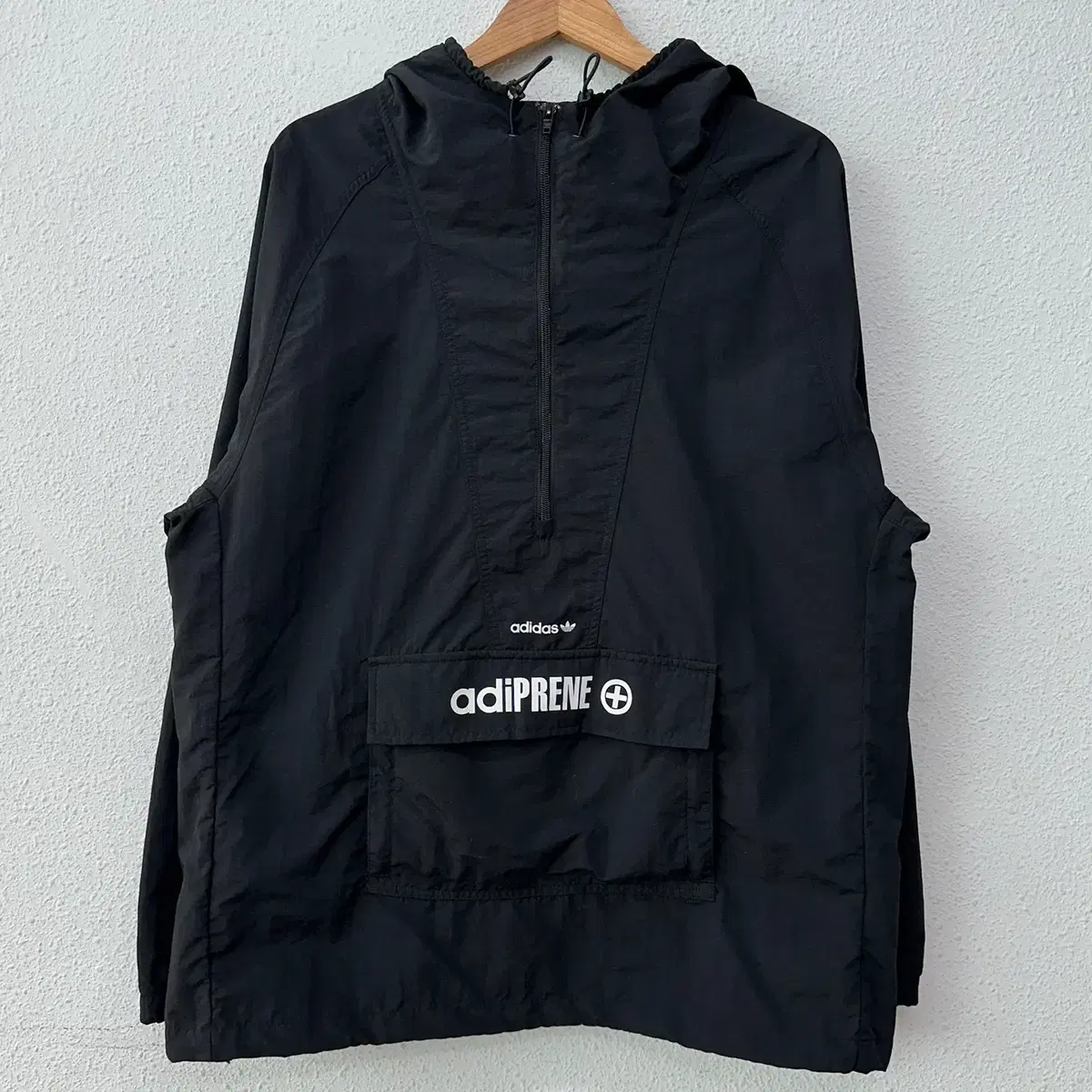 [M] Adidas Adiprint Windbreaker Hooded Anorak Windbreaker 8855