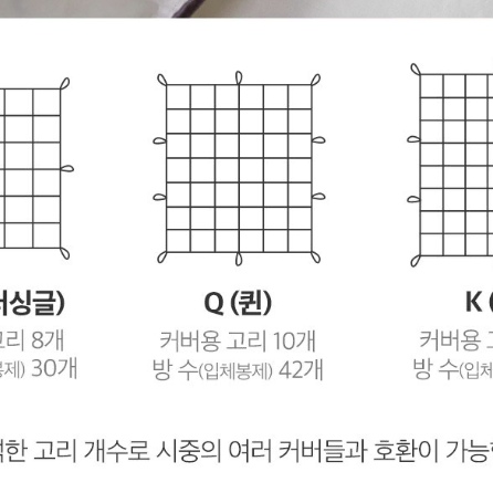 [새제품 최저가] 라폼므 화이트 코튼 구스이불