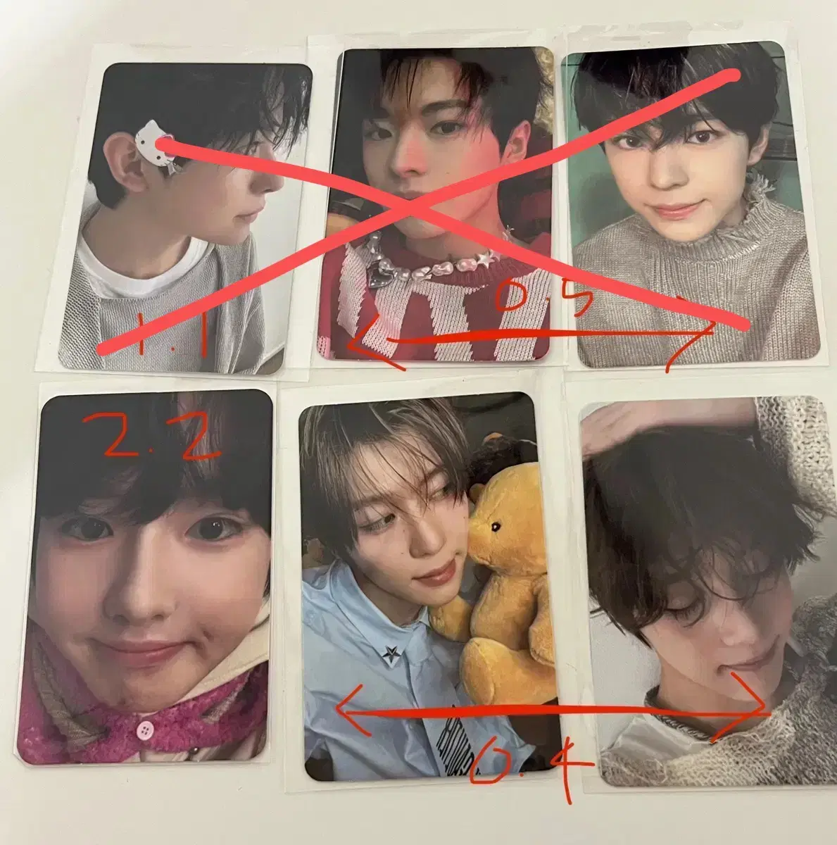 NCT Wish photocard Sell it! KittyYuushi Sakuya Japan Vahn Sion