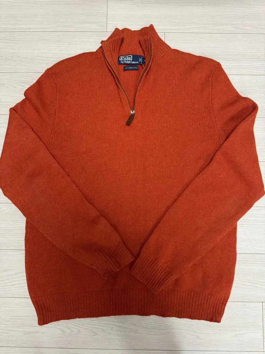 90s Polo Ralph Lauren Lambswool Half-Zip Up Knit