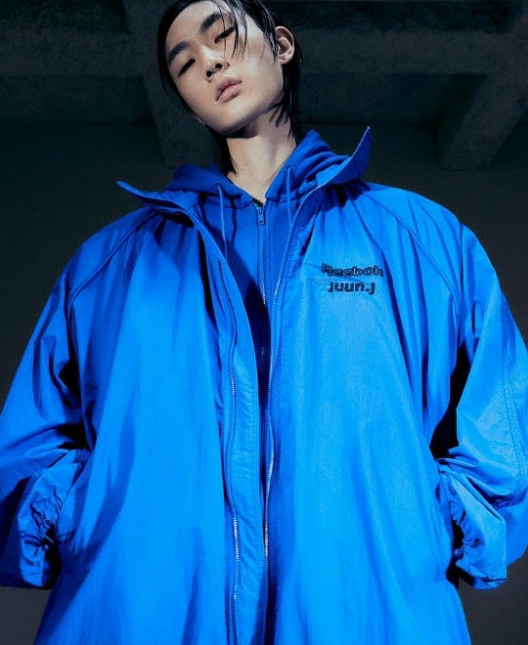 Junji Reebok Collaboration Windbreaker L