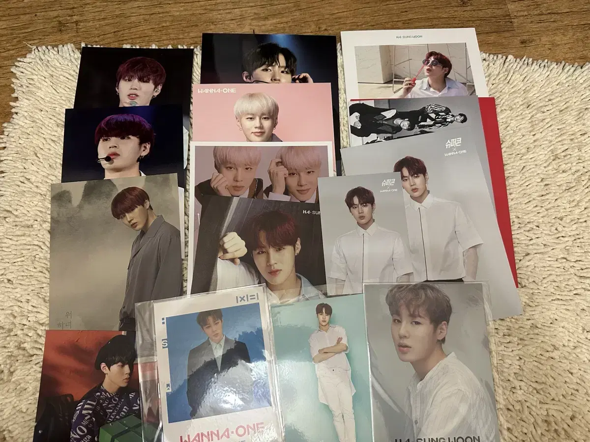 Organizing Sungwoon Ha merchandise