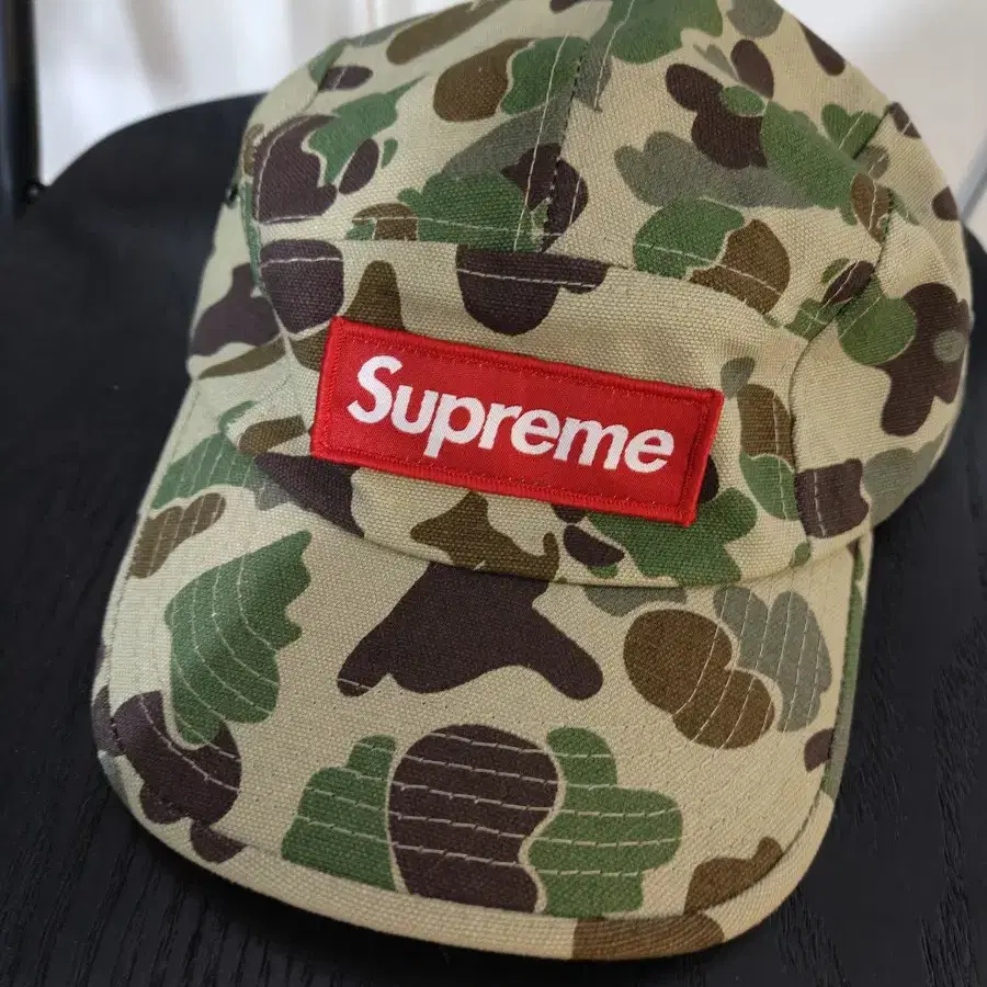 supreme 슈프림 카모 Camo 햇 모자 캡