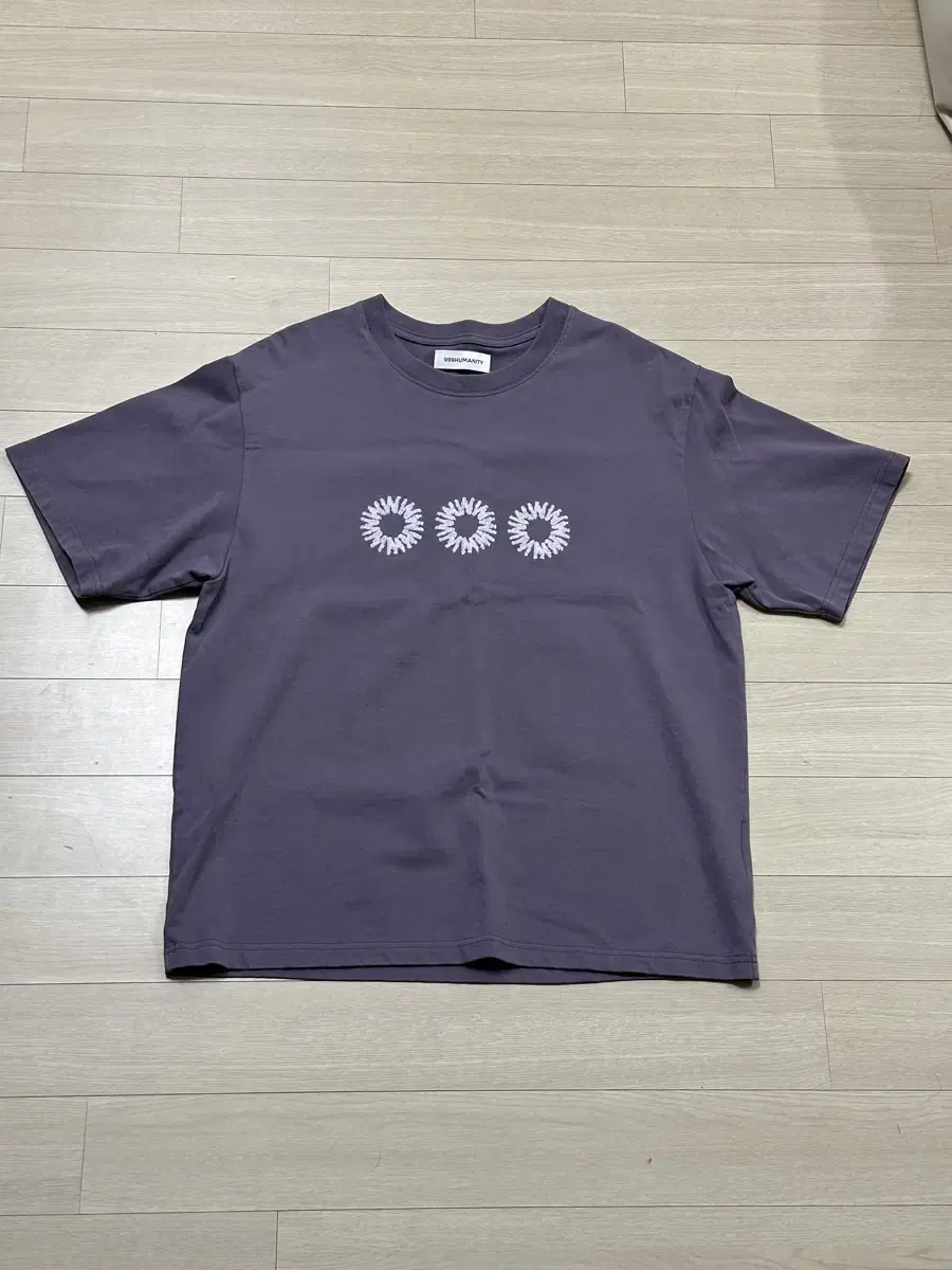 (1) 999Humanity Entrance Collaboration Logo Vahn Short Sleeve Tee Purple