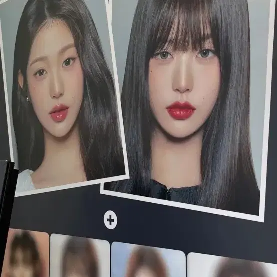 하파 크리스틴 장원영 증명사진 증사 2장