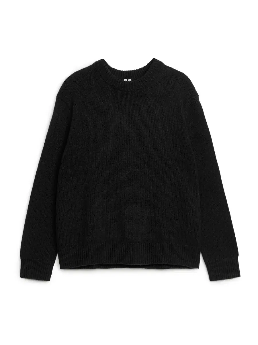 [New Arrivals] Arquette Heavy Knit Wool Sweater Black S