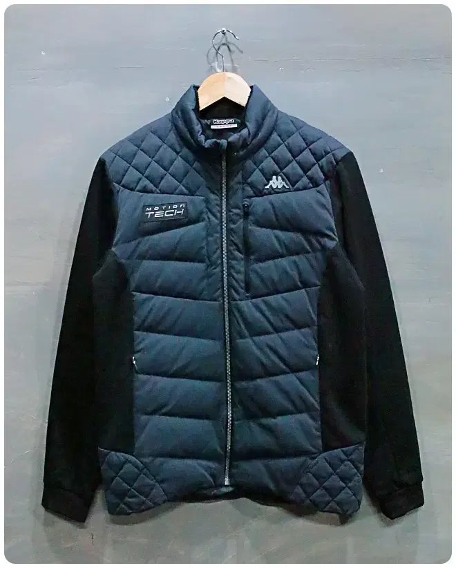 [L] Kappa Goose Down Hybrid Padded Jersey Jacket