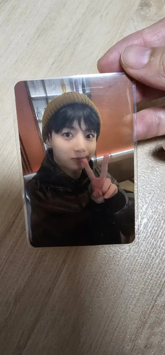 Jungkook showcase 역조공 photocard