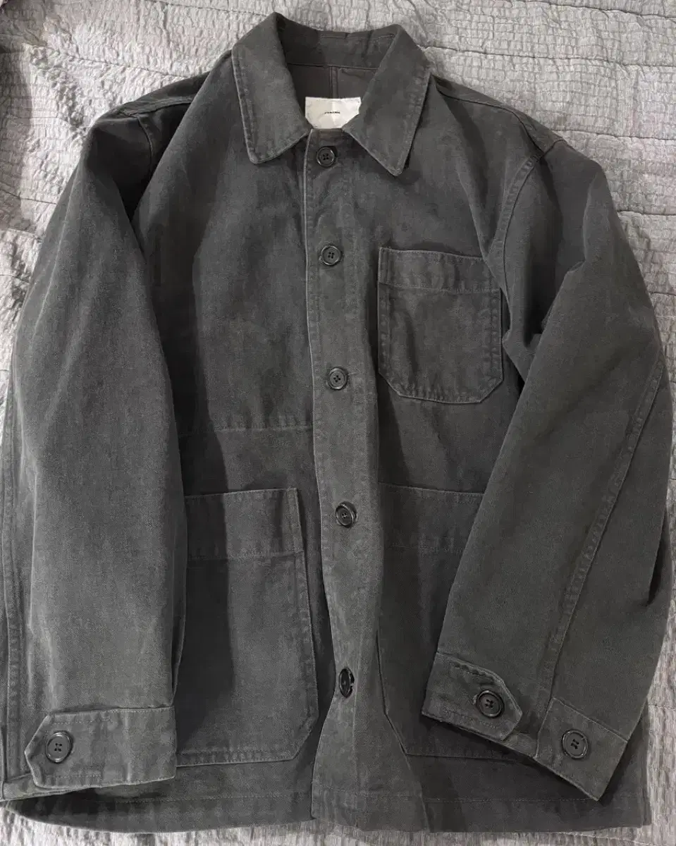 Perren 24SS Moleskin Work Jacket Charcoal 1 size