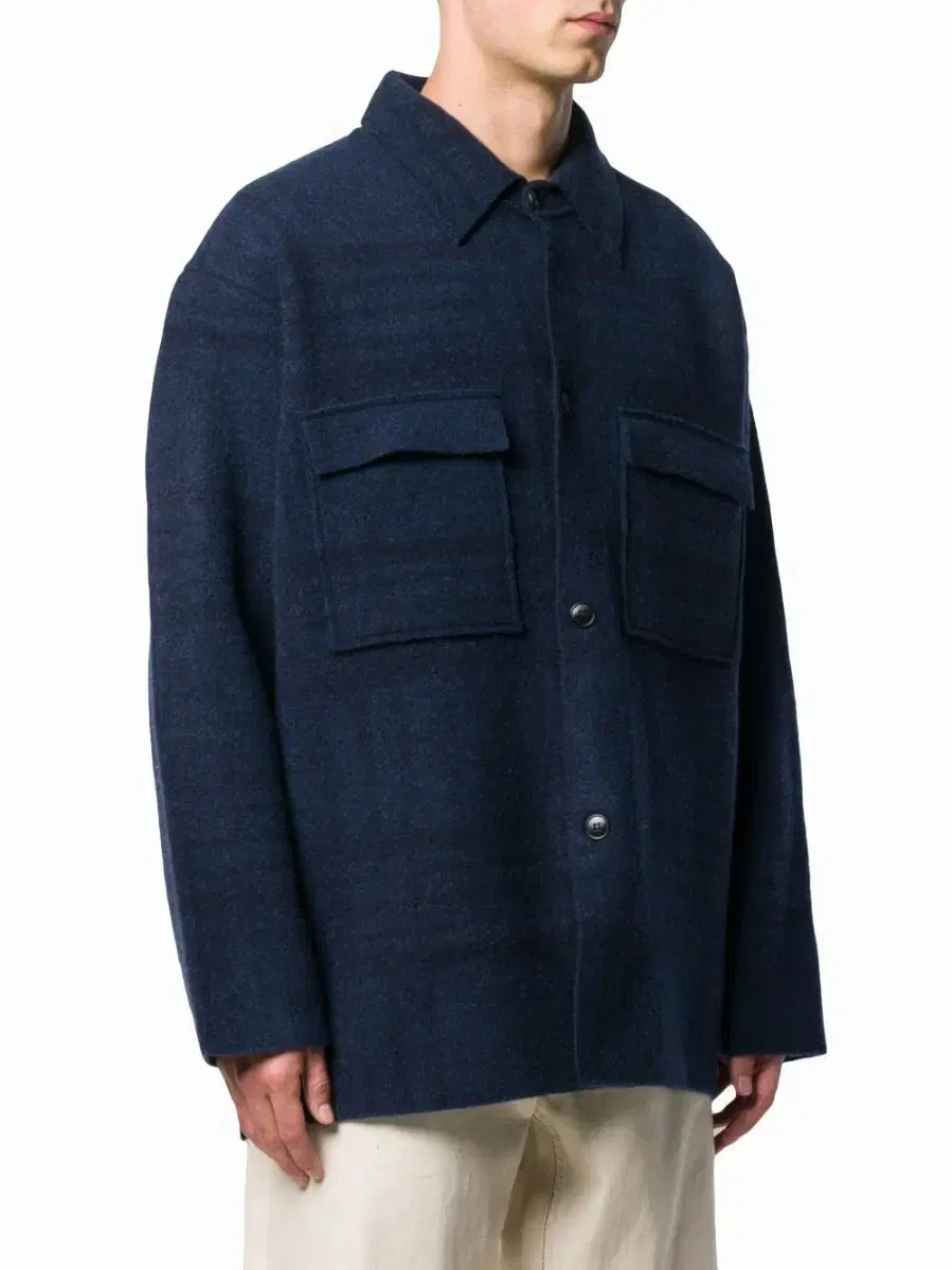 Jacquemus Oversized Heavy Wool Jacket