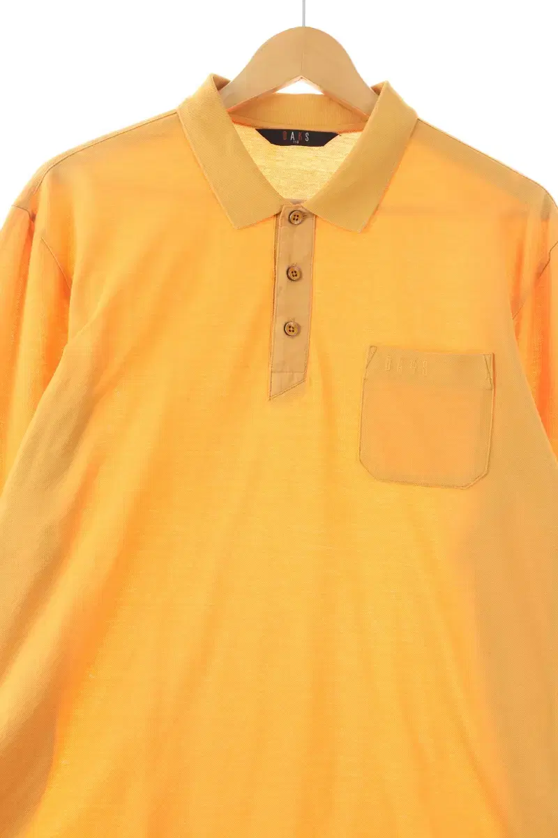 (2XL) Dax kara Long Sleeve T-Shirt Big Size Yellow Old School-10454