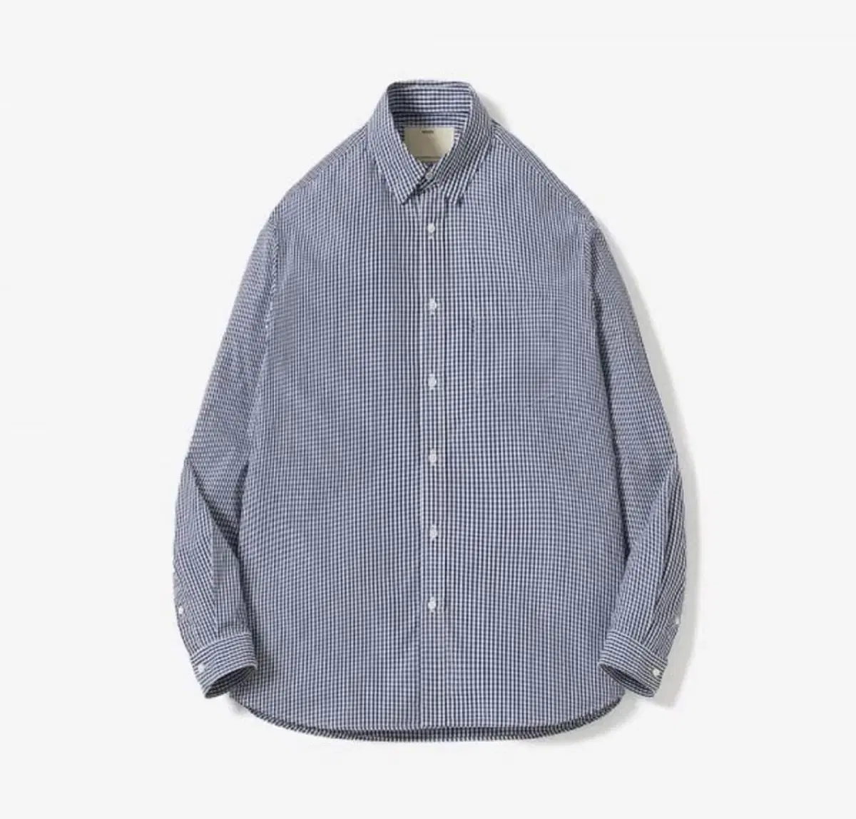 Pottery Navy Gingham Shirt 4