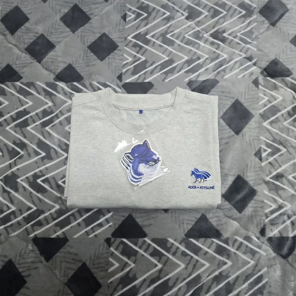 Arthur Error x Maison Kitsune Triple Fox Oatmeal A2