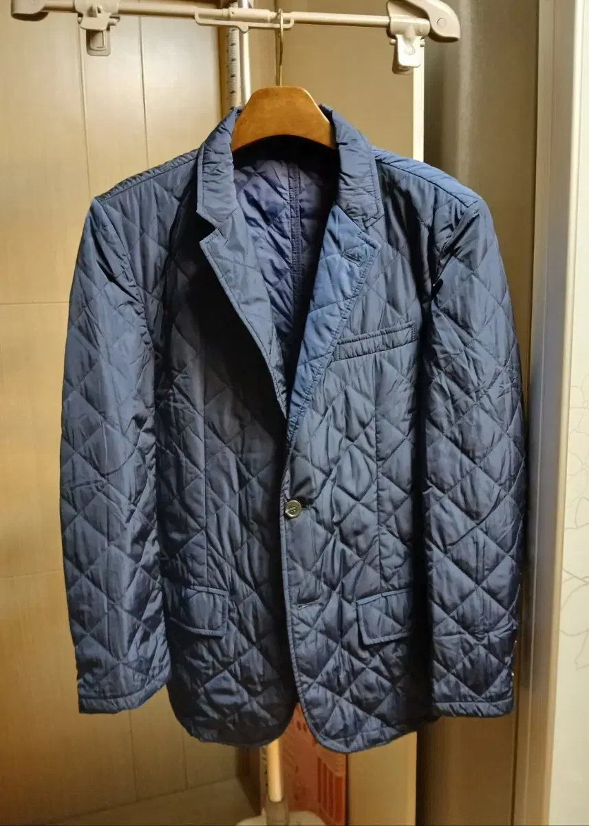 Men's Polo Quilted Jacket Genuine (90, Slim95)