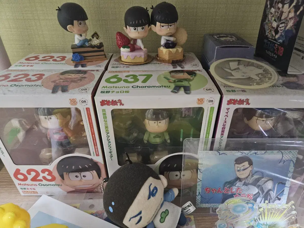 Osomatsu-san Nendo (Karamatsu, Choromatsu, Ichimatsu, Osomatsu, Todomatsu)